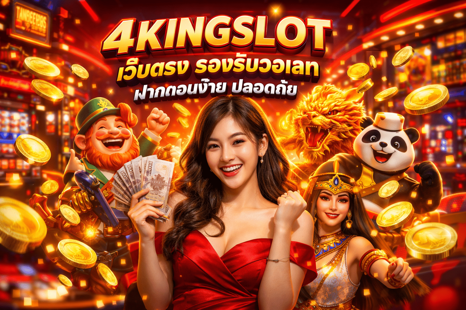 4KINGSLOT เว็บตรง รองรับวอเลท ฝากถอนง่าย ปลอดภัย